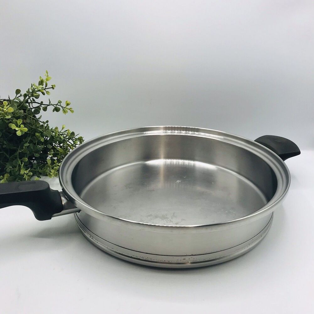 LIFETIME Cookware Stainless Steel 11" Skillet Fry Pan USA  No Lid
